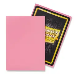Dragon Shield Medium Deck Protector Matte Pink 100 Arcane Tinman Sleeves - Image 2