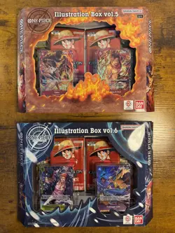 One Piece Illustration Box IB05 + IB06 Vol 5 & 6 ENG Brand New Sealed ✅ Fast 🚚 - Image 1