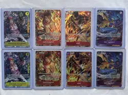 One Piece Illustration Box Vol 5 & 6 Promo Cards - Ace, Sabo, Law & Rosinante - Image 1