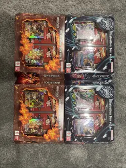 (4)ONE PIECE Illustration Box Vol 5 & Vol 6 NEW PRB-02 OP-13 Bundle TCG OP-14 - Image 1