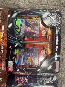 (4)ONE PIECE Illustration Box Vol 5 & Vol 6 NEW PRB-02 OP-13 Bundle TCG OP-14 - Image 3