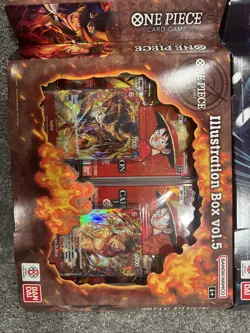 (4)ONE PIECE Illustration Box Vol 5 & Vol 6 NEW PRB-02 OP-13 Bundle TCG OP-14 - Image 5