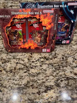 One Piece Illustration Box Vol.5 & Vol.6 Lot - Image 1