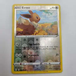 Eevee Reverse Holo Evolving Skies 125/203 NM Pokemon TCG - Image 1