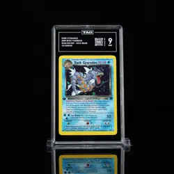 2000 Pokemon Rocket Dark Gyarados Holo 1st Edition TAG 9 8/82 - Image 1