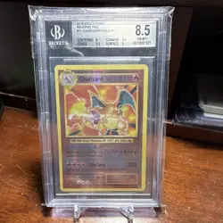 Pokemon TCG Evolutions Charizard 11/108 Reverse Foil Holo Rare BGS 8.5 2016 - Image 1