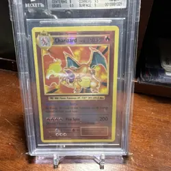 Pokemon TCG Evolutions Charizard 11/108 Reverse Foil Holo Rare BGS 8.5 2016 - Image 2