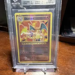 Pokemon TCG Evolutions Charizard 11/108 Reverse Foil Holo Rare BGS 8.5 2016 - Image 4