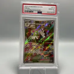 Kirlia - Illustration Rare #212 - Scarlet and Violet - PSA Gem Mint 10 - Image 1