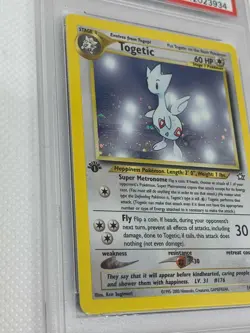 Pokemon Togetic #16 1st Edition HOLO Foil Neo Genesis Thin Stamp PSA 9 *CCGHouse - Image 3
