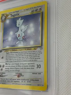 Pokemon Togetic #16 1st Edition HOLO Foil Neo Genesis Thin Stamp PSA 9 *CCGHouse - Image 4