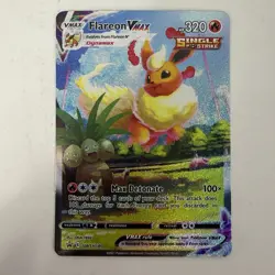 Pokemon TCG Flareon VMAX SWSH180 NM - Image 1