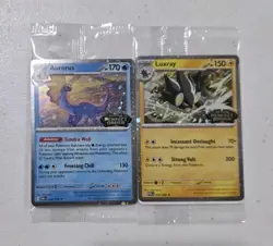 Aurorus + Luxray Cosmo Pokemon Perfect Order Stamped Promo Sealed / Brand New - Image 1