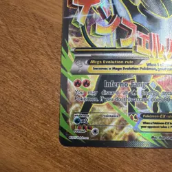 Pokemon M Houndoom EX 154/162 Ultra Rare Full Art Holo Breakthrough 2015 5ban - Image 5