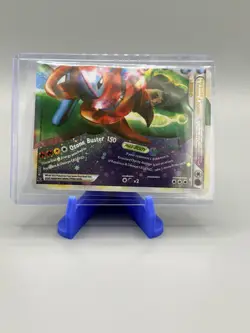 Pokemon Rayquaza & Deoxys LEGEND Undaunted Holo Rare Bottom - Image 1