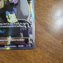 Pokemon Delinquent Trainer Full Art Promo Holo Alternate Art 098B/122 Sakuma - Image 5