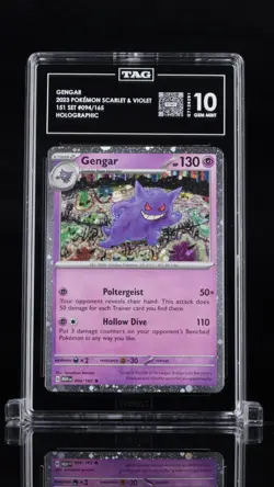 2023 POKEMON MEW EN-151 094 COSMOS HOLO GENGAR TAG 10 KOMIYA LOW POP - Image 1