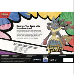 Pokemon Mega Evolution Ascended Heroes Premium Poster Collection - Mega Lucario - Image 2