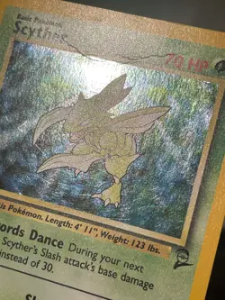 👾 2003 Pokemon e-Series Aquapolis 106/147 Scyther - Image 3