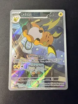 Raichu 211/193 Illustration Rare Pokemon TCG SV02: Paldea Evolved NM - Image 1