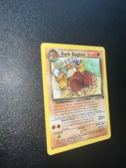 Pokemon TCG | Dark Dugtrio 23/82 | Team Rocket 1st Edition | LPNM - Image 2