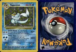 Vaporeon 12/64 | WOTC - Jungle | Pokemon TCG | English | Holo Rare - Image 3