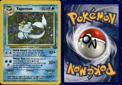 Vaporeon 12/64 | WOTC - Jungle | Pokemon TCG | English | Holo Rare - Image 4
