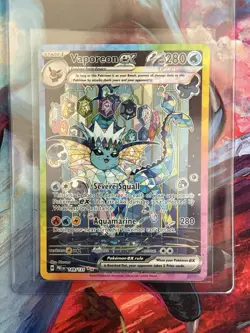 Prismatic Pokemon VAPOREON EX 149/131 Just Pulled! - Image 1
