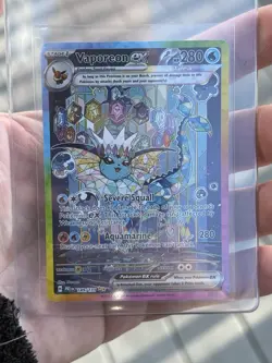 Prismatic Pokemon VAPOREON EX 149/131 Just Pulled! - Image 4