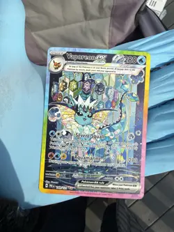 Prismatic Pokemon VAPOREON EX 149/131 Just Pulled! - Image 5