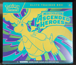 2 x Pokemon Mega Evolution Ascended Heroes Elite Trainer Box Sealed New ETB - Image 2