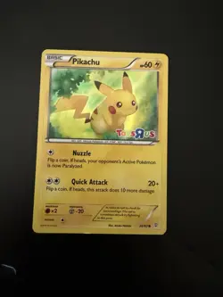 SEALED Pokemon TCG Pikachu Toys R Us Promo 26/83 Holo Foil - Image 1