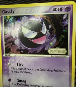 Gastly 52/92 Legend Maker Reverse Holo Stamped Pokemon TCG - Image 3