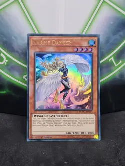 Yugioh Harpie Dancer DUPO-EN044 Ultra Rare 1st Edition LP - Image 1