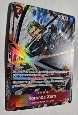 Roronoa Zoro EB04-007 OP15 Alternate Art Adventure on Kami's Island One Piece - Image 2