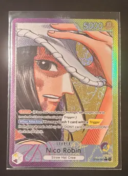 One Piece TCG OP09-062 Nico Robin Parallel Art - Image 1