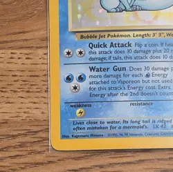 Pokemon Card - Vaporeon Jungle 12/64 Holo Unlimited Holo Rare - Image 5