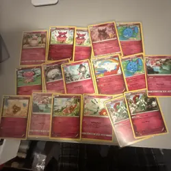17 Card Fairy Type Lot of Pokemon Cards XY Bundle Non Holo - Image 1