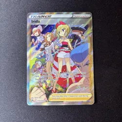 Irida GG63/GG70 Crown Zenith Galarian Gallery Holo Card (Pokemon TCG) - Image 1