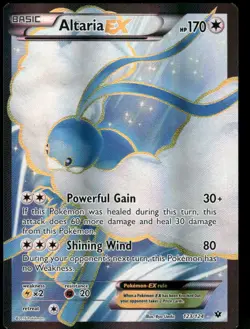 Pokemon Cards Altaria EX 123/124 Fates Collide Rare Ultra NM - Image 1