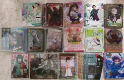 71 Total Demon Slayer Mixed CCG Anime Collectible Card Lot - Image 1