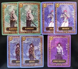 71 Total Demon Slayer Mixed CCG Anime Collectible Card Lot - Image 4