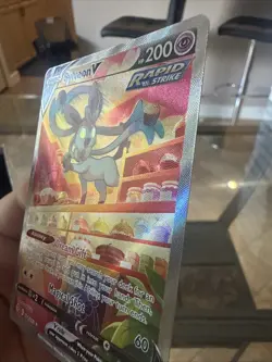 Pokemon Sylveon v Alt Art TCG Card 184/203 Evolving Skies Ultra Rare NM/M - Image 2