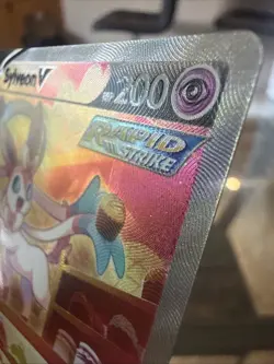 Pokemon Sylveon v Alt Art TCG Card 184/203 Evolving Skies Ultra Rare NM/M - Image 4