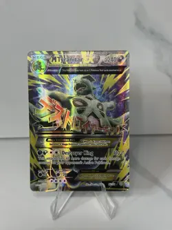 Pokemon M Tyranitar EX 92/98 XY Ancient Origins Full Art Ultra Rare Holo Card MP - Image 1