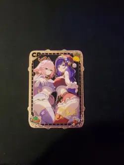 Goddess Story Merry Christmas Waifu Metal Card 11/100 - Image 2