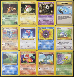 WOTC Old Pokemon Card Lot - 12 Cards NM/LP 1999-2002 Vintage Pokemon Cards - Image 1