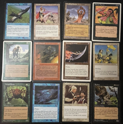 Vintage MTG Lot: 1994-1997 Era 12 Cards - Played - Magic The Gathering - Image 1