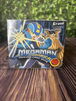 Mega Man Grave Booster Box Tcg Sealed New Card Game #6939 - Image 1