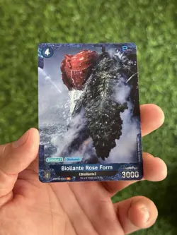 Godzilla Card Game Biollante Rose Form 032+ (P) - G: Monsters Raid Again - Image 1
